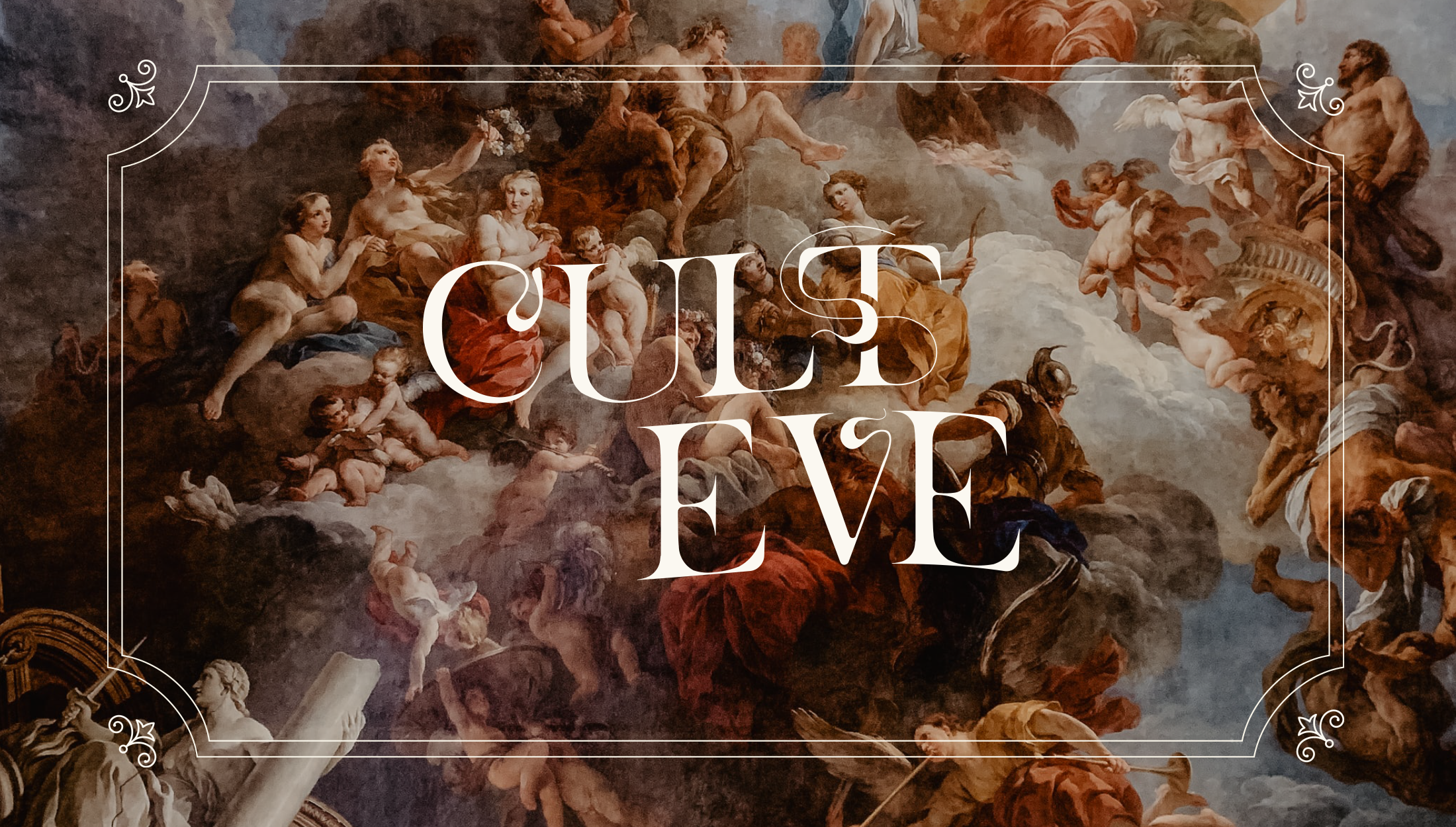 Logo design for Cult Eve, high-end, comfortable, luxury day-turned-night wear - designed by Wiltshire-based graphic designer, Kaye Huett