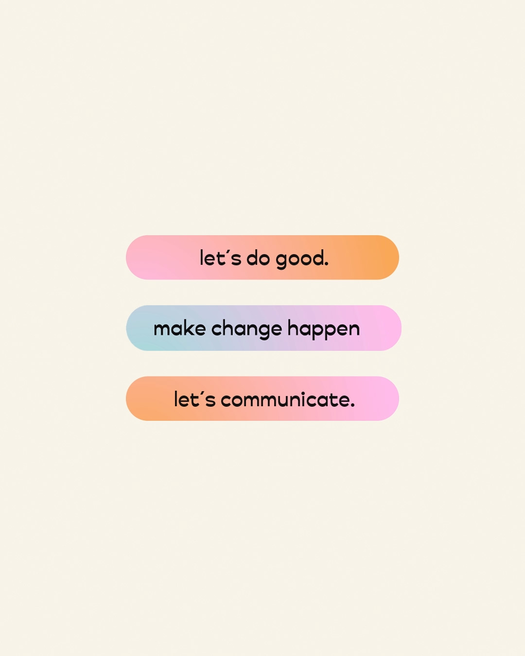 Taglines for Social by Anabella, social media manager for eco brands - designed by Wiltshire-based graphic designer